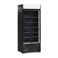 Minus Forty 18Z-UDGR-VO 35.5-Inch Double Glass Door Display Refrigerator 19.6 Cu. Ft.