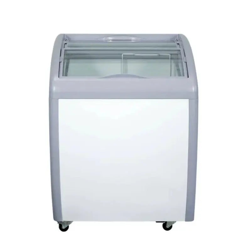 XS-160YX Curved Glass Top Chest Freezer - 26" Width Calgary Commercial Refrigeration