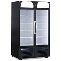Minus Forty 43-UDGR-L1 46.5-Inch Upright Glass Door Merchandiser Refrigerator