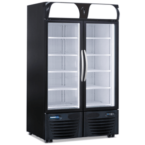 Minus Forty 43-UDGR-L1 46.5-Inch Upright Glass Door Merchandiser Refrigerator