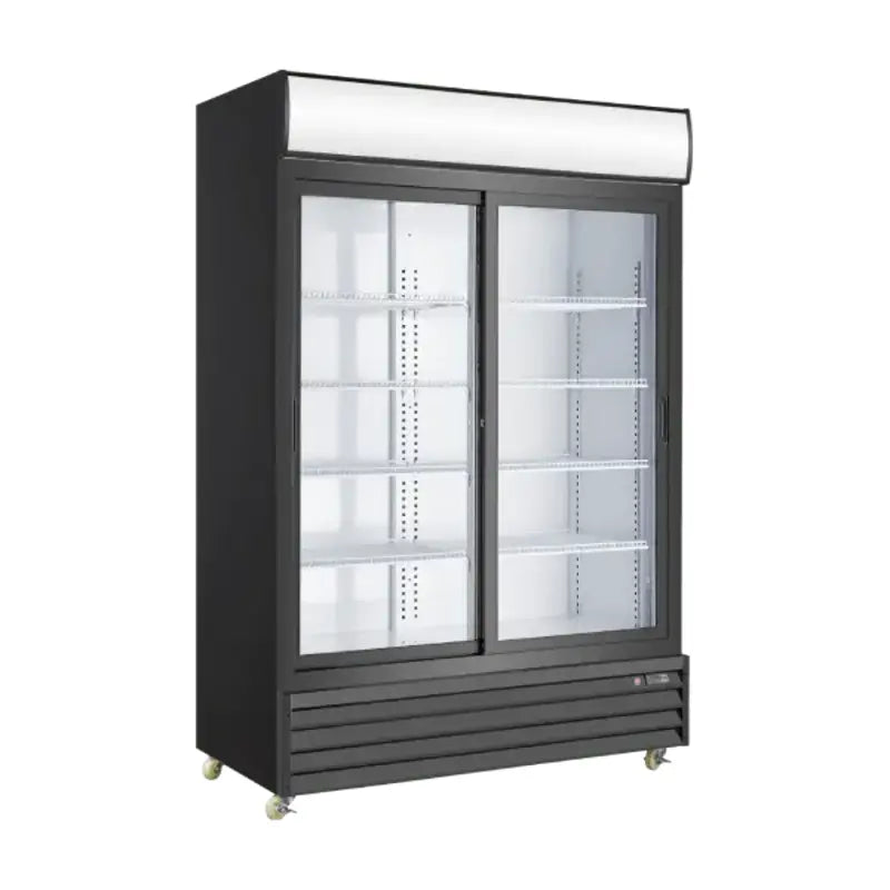 P1200WA Two Sliding Glass Door Refrigerator - 52.4" Width Calgary Commercial Refrigeration