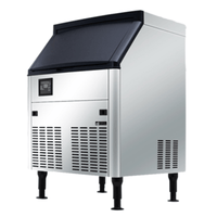 EFI IM-280 Self-Contained Full Cube Ice Machine with 80-Lb Built-In Bin