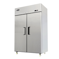 Atosa MBF8129GR 51.75" Dual-Section Reach-In Refrigerator/Freezer Combo