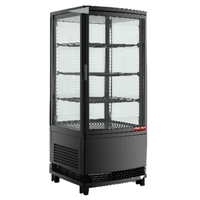 New Air NCD-19-SV 16-7/8 Inch Vertical Countertop Refrigerated Display Cabinet