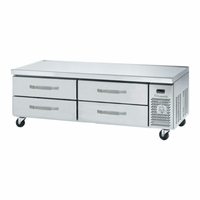 Blue Air BACB74M-HC Commercial 74-1/8" Refrigerated Equipment Stand & Chef Base
