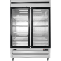 EFI FI2-54GDSVC 54.4" Versa Display Stainless Steel Ice Cream Merchandiser Freezer
