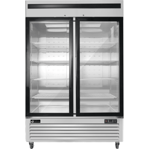 EFI FI2-54GDSVC 54.4" Versa Display Stainless Steel Ice Cream Merchandiser Freezer