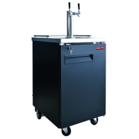 New Air NBD-23-SB 23.5-Inch Single-Door Draft Beer Dispenser