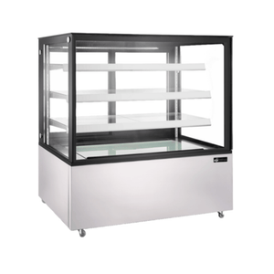 EFI CGSM-7356 72.5" Straight Glass Refrigerated Deli & Bakery Display