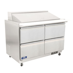 Arctic Air AMT(D)48R 48-Inch 4-Drawer Mega Top Refrigerated Prep Table