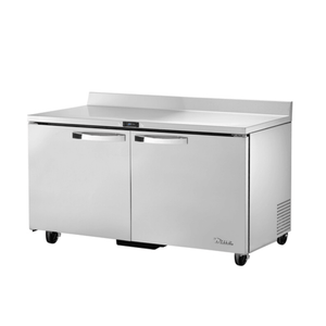 True TWT-60-HC~SPEC3 60.38-Inch Two-Door Stainless Steel Worktop Refrigerator