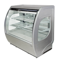 Fogel ELITE-6-DC-HC-G 72-Inch Gray Steel Refrigerated Deli Case