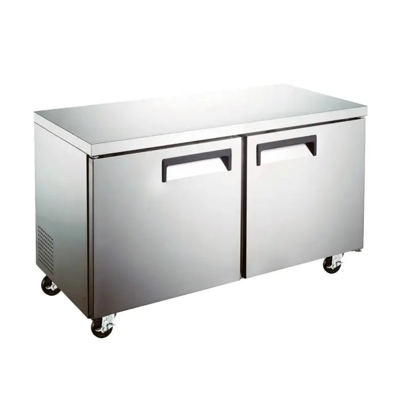UUC60R Two Solid Door Under Counter Cooler - 60" Width