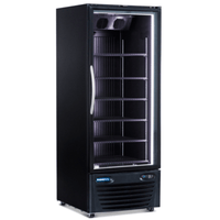 Minus Forty 22-USGR-F1-BK-BI 30-Inch Black Glass Door Merchandiser Refrigerator