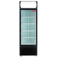 New Air NGR-036L-H 12.7 Cu. Ft. Refrigerated Glass Door Beverage Merchandiser