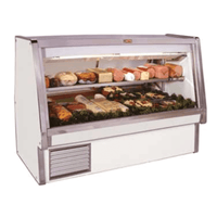 Howard-McCray SC-CDS34E-6-LED 76.5" Double Duty Refrigerated Deli Case