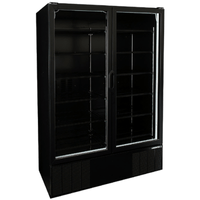 Habco ESM49HCBATD 54" 2-Door Refrigerated Display Merchandiser