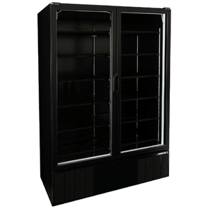 Habco ESM49HCBATD 54" 2-Door Refrigerated Display Merchandiser