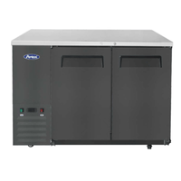 Atosa SBB48GRAUS2 48-Inch Solid Door Shallow Depth Back Bar Cooler