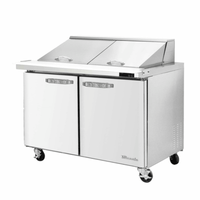 Blue Air BLMT60-HC 60-Inch Mega Top Sandwich and Salad Prep Refrigerator