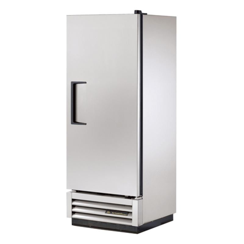 True T-12-HC One-Section Solid Door Reach-In Refrigerator, 24.88"