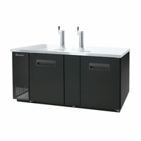 Blue Air BDD69-3S-HC 69-Inch Stainless Steel 3-Keg Commercial Draft Beer Dispenser