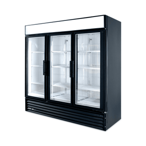 True GDM-72F Refurbished 78.1-Inch 3-Door Glass Merchandising Freezer