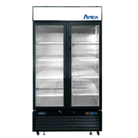 Atosa MCF8733GR 39.5" Two-Door Glass Merchandising Display Refrigerator