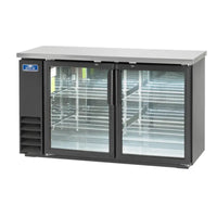 Arctic Air ABB60G Commercial Two-Door Glass Back Bar Cooler Arctic Air