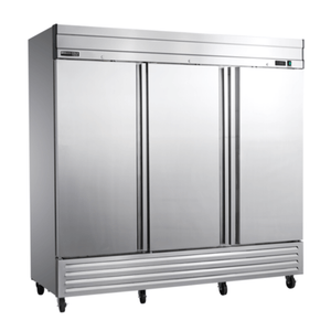 Maxx Cold MVR-72FDHC V-Series 81-Inch 3-Door Reach-In Refrigerator for commercial reach-in refrigerator needs.
