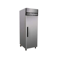 Maxx Cold MXCR-23FDHC 23 Cu. Ft. commercial upright refrigerator with single door design.