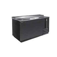 Maxx Cold MXCR50BHC 49.4-Inch X-Series commercial sliding top bottle cooler.