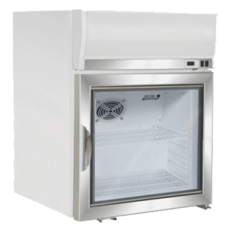 Maxx Cold MXM1-2.5FHC X-Series 2.6 cu.ft. Countertop Glass Door Display Freezer