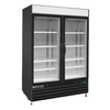 Maxx Cold MXM2-48FBHC 48 cu. ft. 2-Door Glass Merchandising Freezer, commercial glass merchandising freezer for retail.