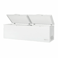 Maxx Cold MXSH23.6SHC heavy-duty chest freezer 23.6 cu ft with solid lid design for commercial use.
