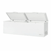 Maxx Cold MXSH30.0SHC Heavy-Duty Solid Chest Freezer with dual lids and spacious interior.