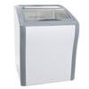 Maxx Cold MXSHC42SHC 4.2 Cu. Ft. convertible chest refrigerator freezer with sliding glass top.