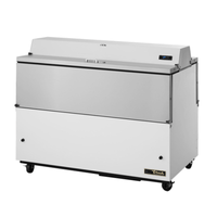 True TMC-58-DS-SS-HC 58-Inch Dual-Access Mobile Milk Cooler