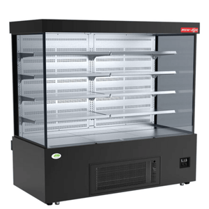 New Air NOM-71-S 70.25-Inch Refrigerated Self-Serve Open Merchandiser, 30.8 Cu. Ft.