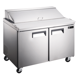 EFI CSDR2-60VCX X-Line 60-Inch Refrigerated Prep Station for Salads and Sandwiches