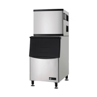 EFI IM-500 Self-Contained Full-Cube Ice Maker with 400-lb Bin
