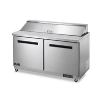 Arctic Air AMT60R 61-Inch Mega-Top Sandwich and Salad Preparation Refrigerator