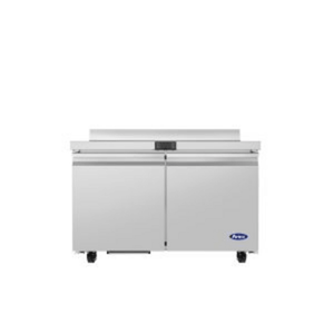 Atosa AWR48SD 48-1/4" Two-Door Worktop Refrigerator