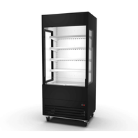 Ancaster Food Equipment AFE-OC-36G 36" Open Air Grab-and-Go Merchandiser with Glass Sides