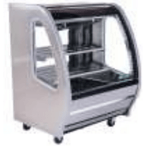 Imbera Cooling Pro-Kold DDC40SS 40" Curved Glass Deli Refrigerator
