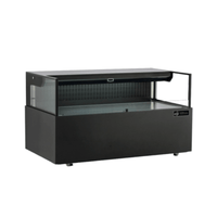 EFI CGOMS-6034 59.1-Inch Black Straight-Sided Refrigerated Self-Serve Merchandiser