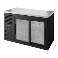 True TBR52-RISZ1-L-B-11-1 52-Inch Glass Door Refrigerated Back Bar Cooler