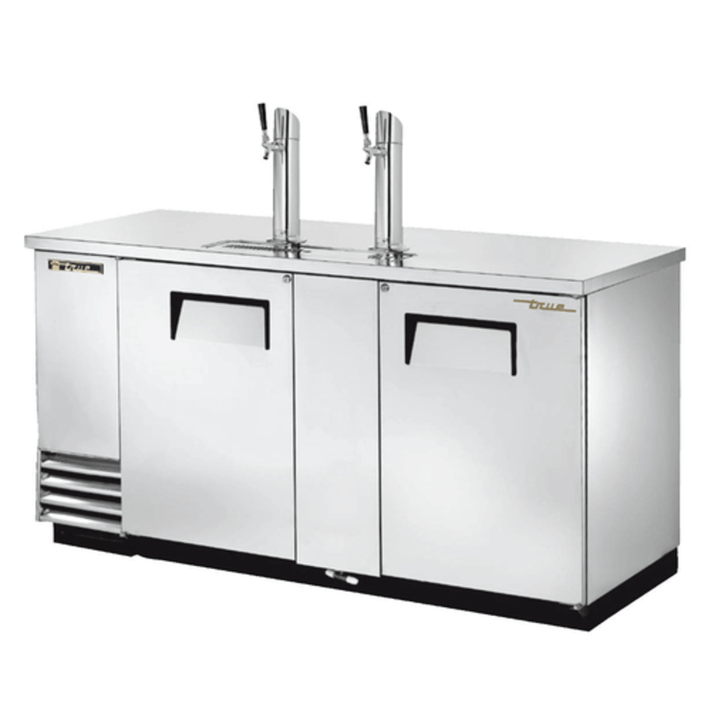 True Refrigeration TDD-3-S-HC 69.13-Inch Commercial Draft Beer Cooler - 3-Keg Capacity
