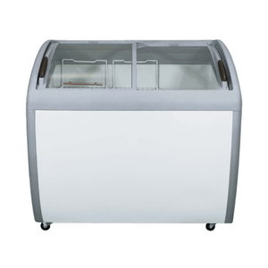 EFI FCCG-39 9.2 Cu. Ft. Curved Glass Ice Cream Novelty Merchandiser