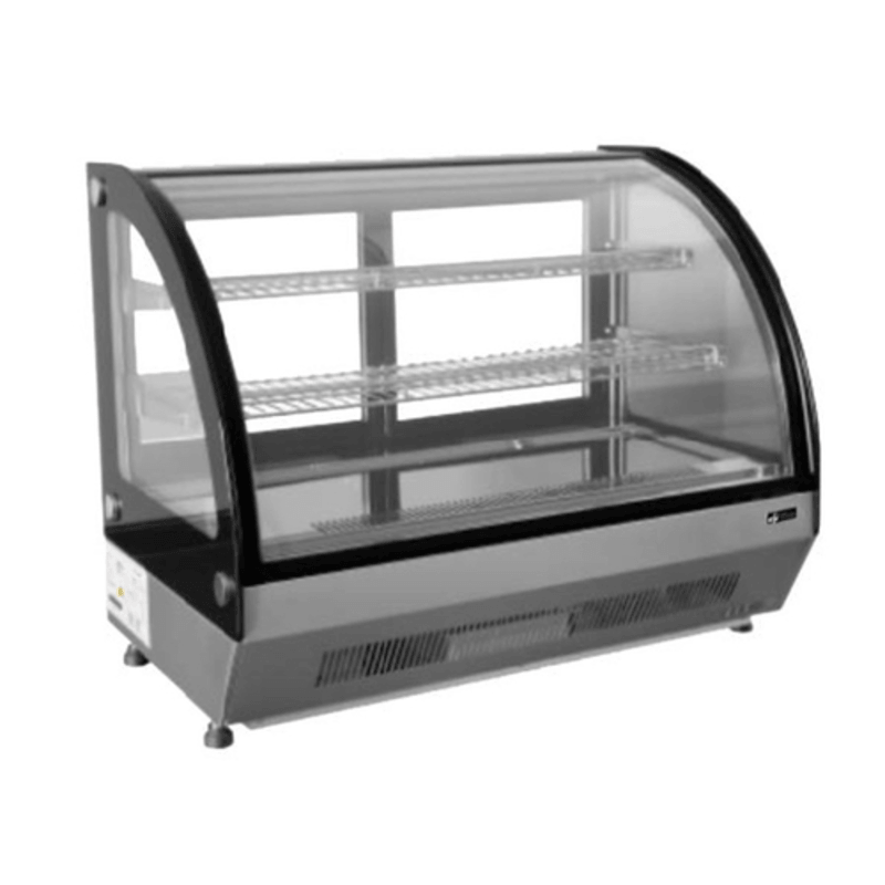 EFI Sales CGCM-CT-2726 27.6" Full-Service Refrigerated Countertop Display Case, 3.5 Cu. Ft.